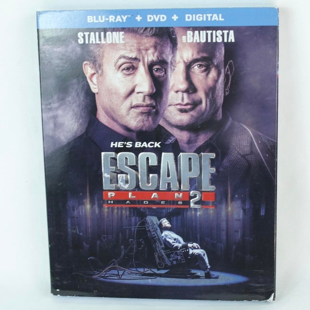 Escape Plan 2: Hades Blu-Ray DVD Movie
